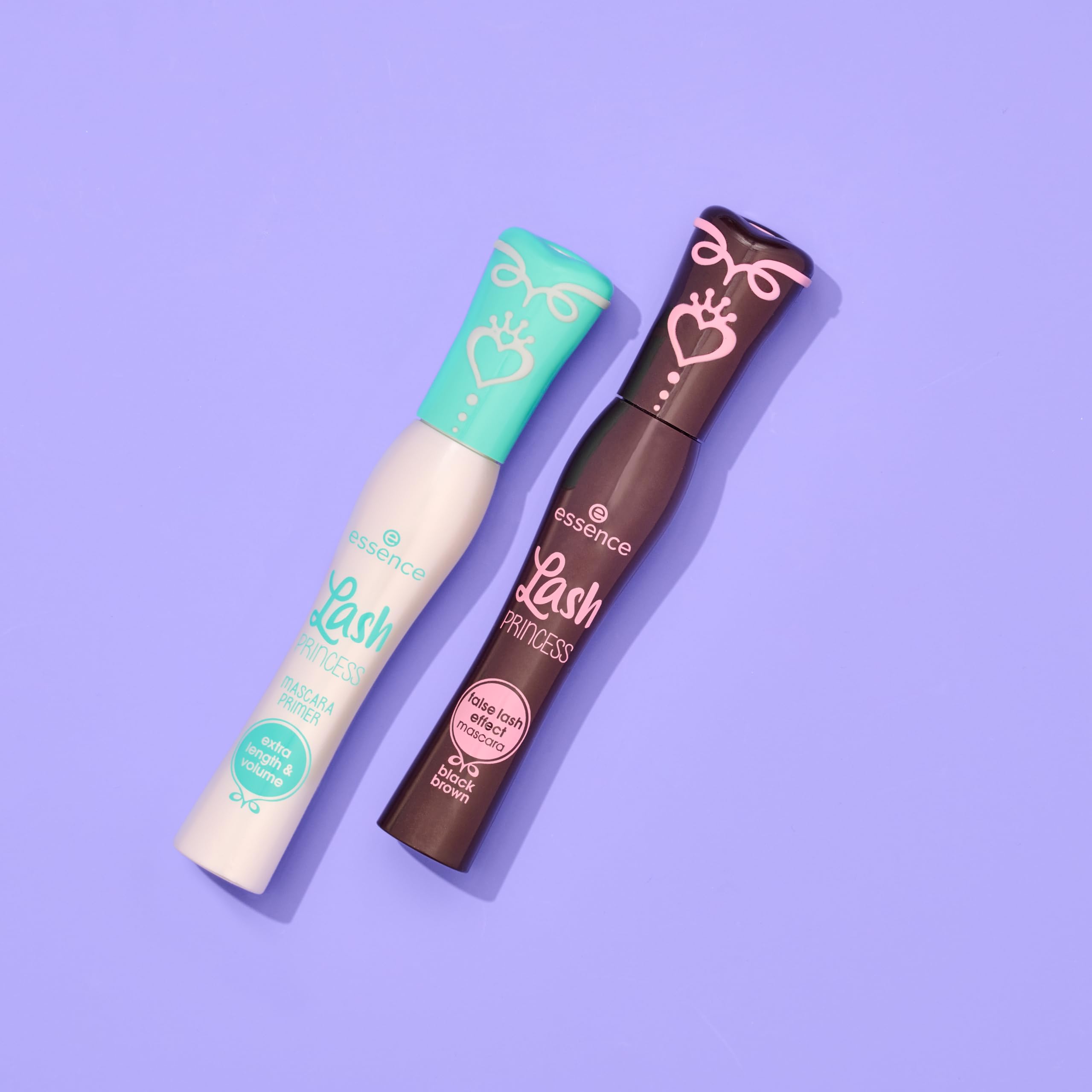 essence Lash Princess False Lash Effect Mascara, Black (Pack of 1) | Volumizing & Lengthening, Clump-Free Fiber Brush, Defines and Separates; Vegan, Cruelty Free, Paraben Free, Oil Free