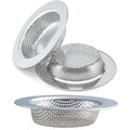 2 Pcs Sink Strainer Double-Layer Safe Design for Kitchen Sink Drain Basket