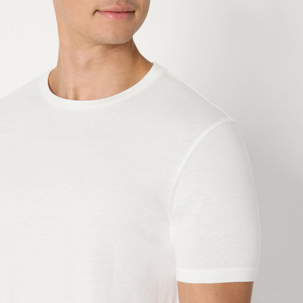 Amazon Essentials Men's Slim Fit Crewneck Undershirts, Pack of 6