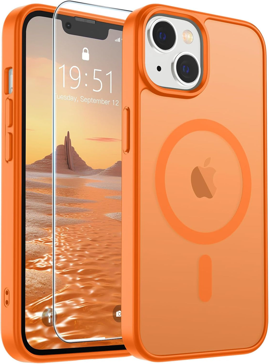 SUPFINE Magnetic for iPhone 16 Case Black
