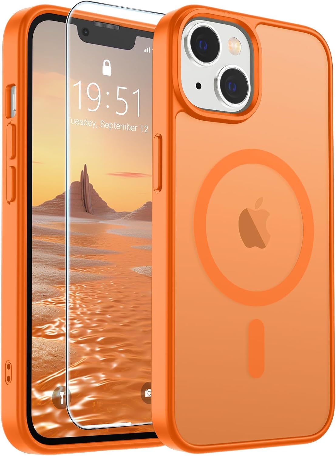 SUPFINE Magnetic for iPhone 16 Case Black
