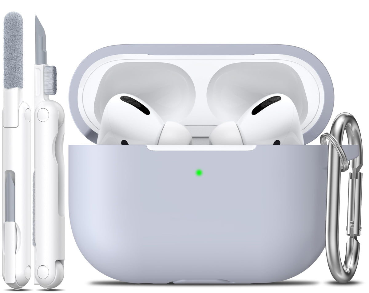 R-fun Silicone Case for AirPods 4 and AirPods 5, Black