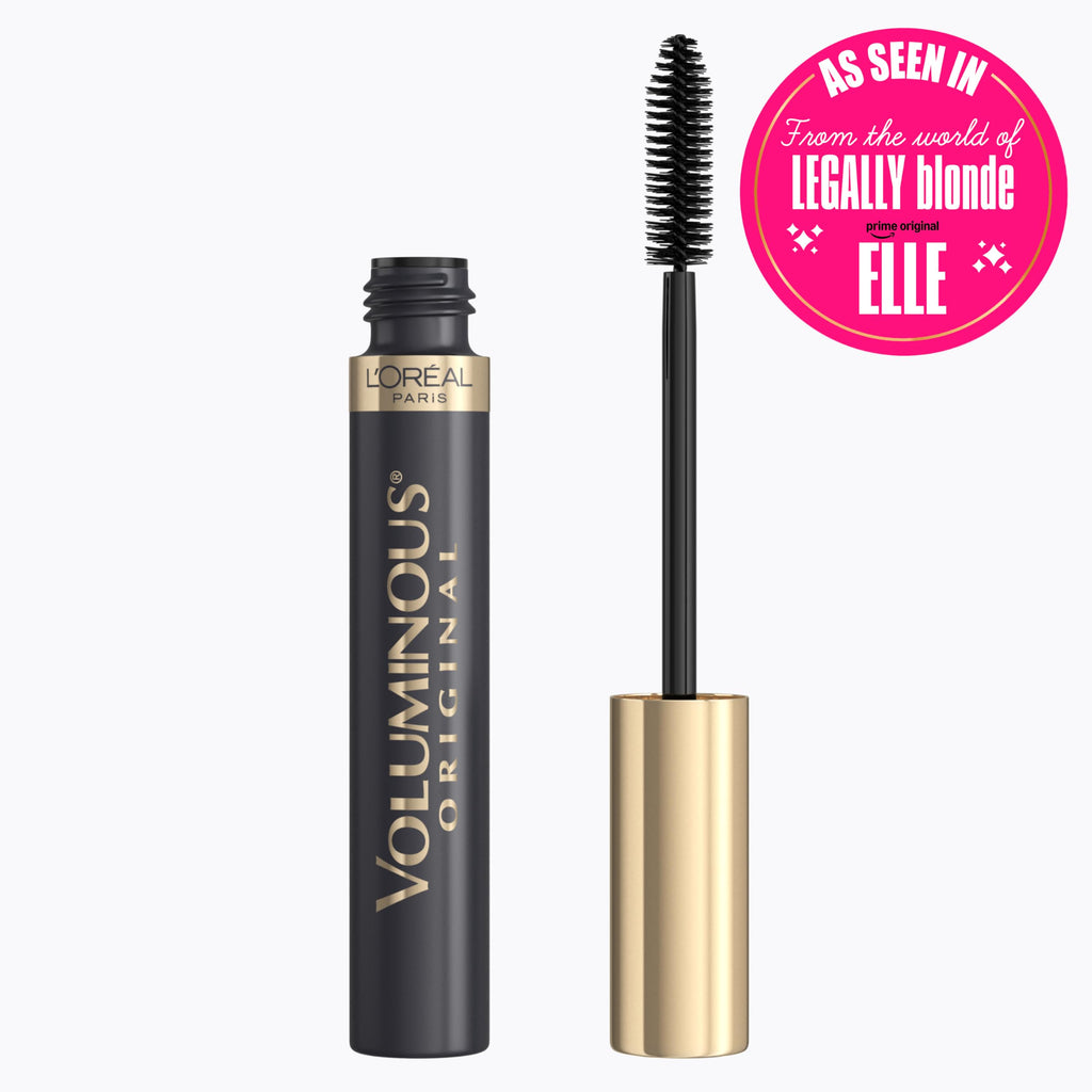 L’Oreal Paris Original Voluminous Mascara, Building Mascara Volume and Length Formula, Washable, Blackest Black, 0.26 Fl Oz., 1 Count