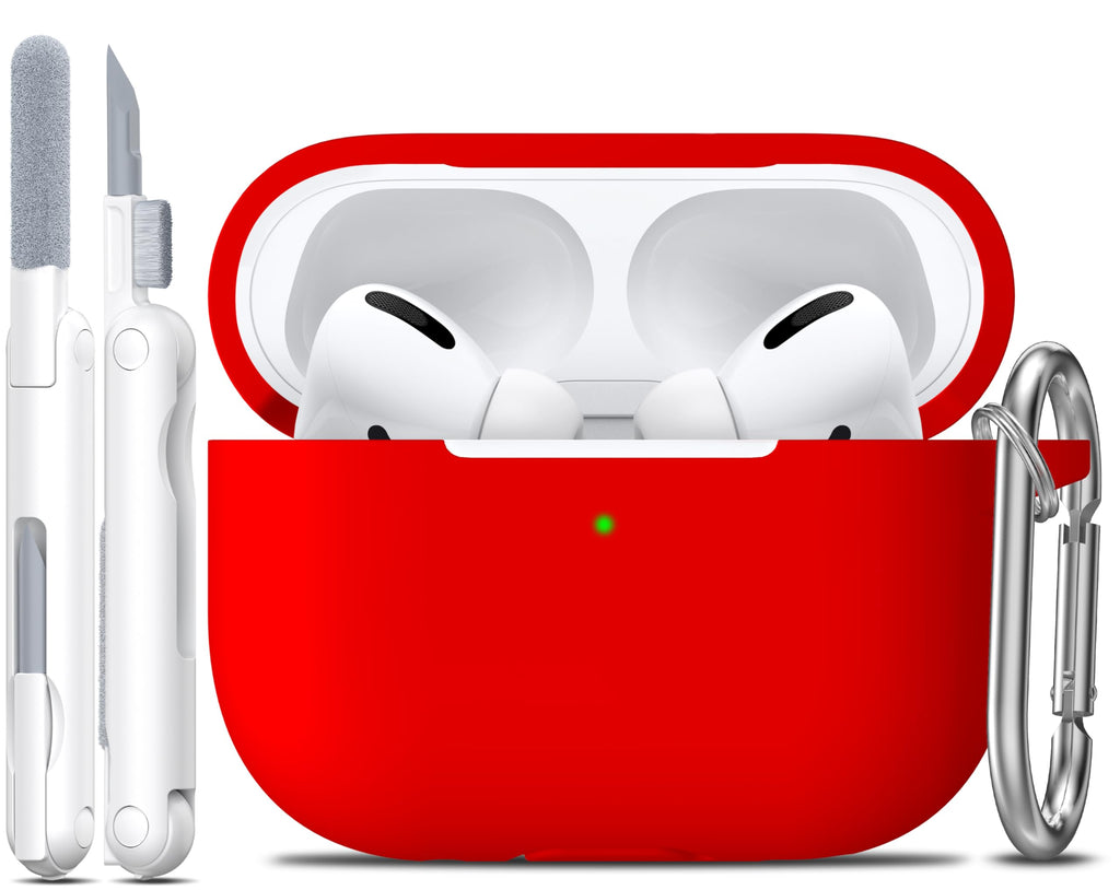 R-fun Silicone Case for AirPods 4 and AirPods 5, Black