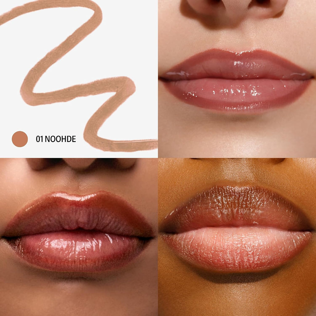 Sacheu Lip Liner STAY-N Peel Off Lip Stain, Longwear, p-INKED | Water-resistant, transfer & smudge-proof, lip tint with hyaluronic acid & vitamin E for conditioning benefits, matte finish