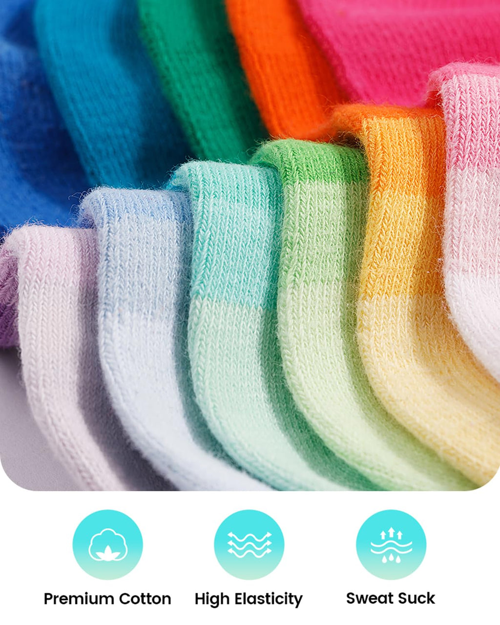 IDEGG Women & Men No Show Low Cut Anti‑Slip Casual Sports Running Socks