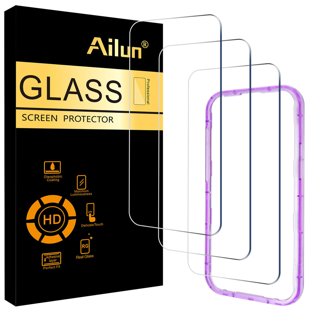 Ailun 3 Pack Screen Protector for iPhone 17e/16e/14/13/13 Pro