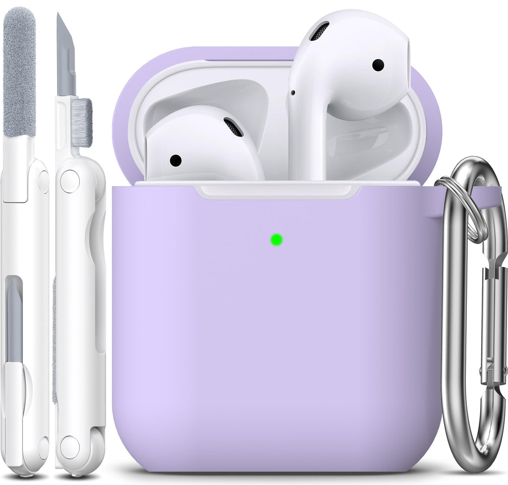 R-fun Silicone Case for AirPods 4 and AirPods 5, Black