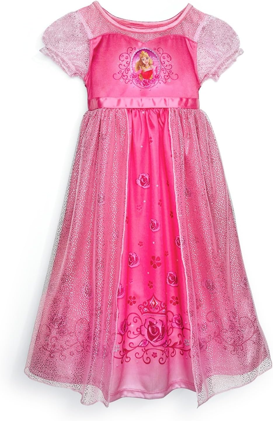 Disney Toddler/Little/Big Girls' Princess Fantasy Gown Nightgown