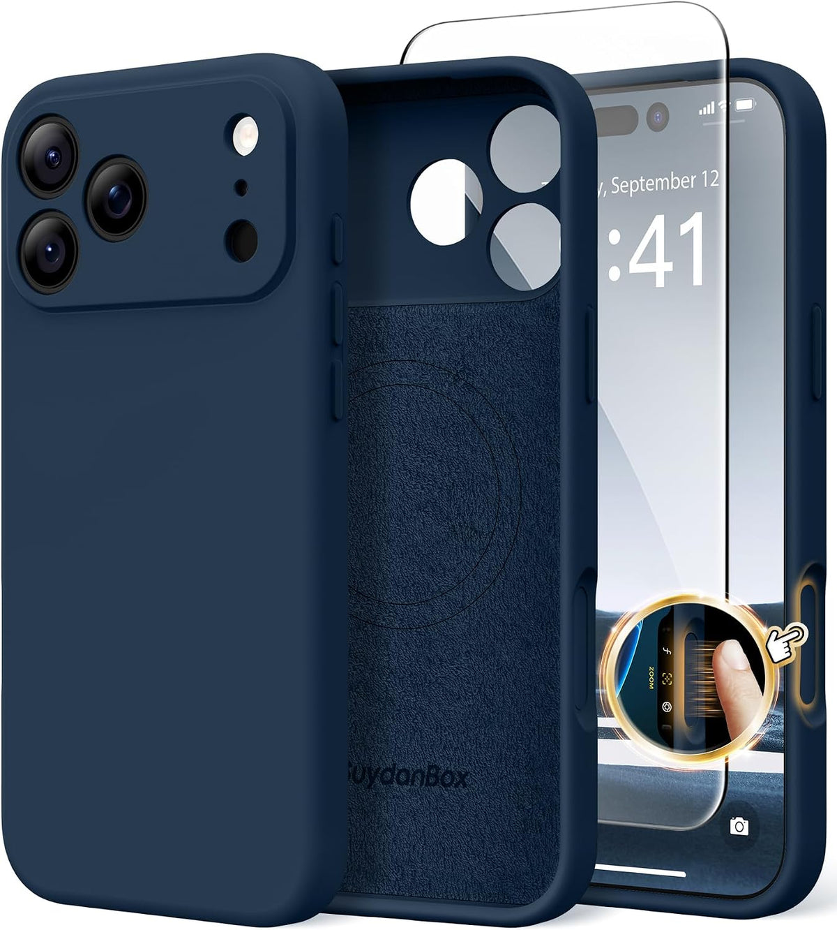 Magnetic for iPhone 18 Pro Max/iPhone 17 Pro Max Case Silicone