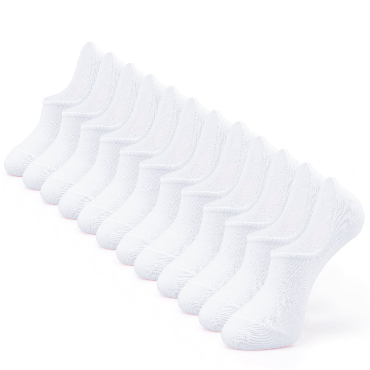 IDEGG Women & Men No Show Low Cut Anti‑Slip Casual Sports Running Socks