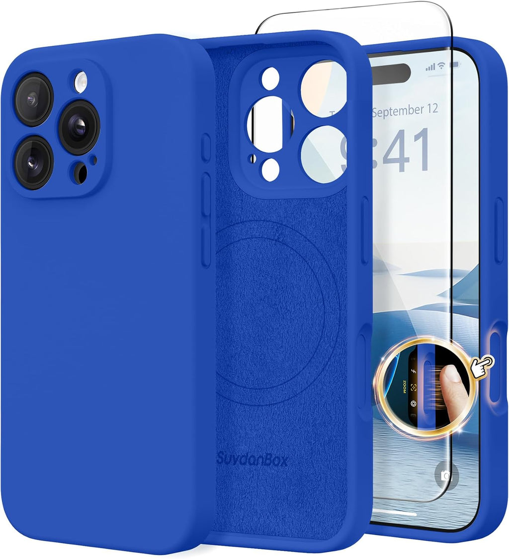 Magnetic for iPhone 18 Pro Max/iPhone 17 Pro Max Case Silicone