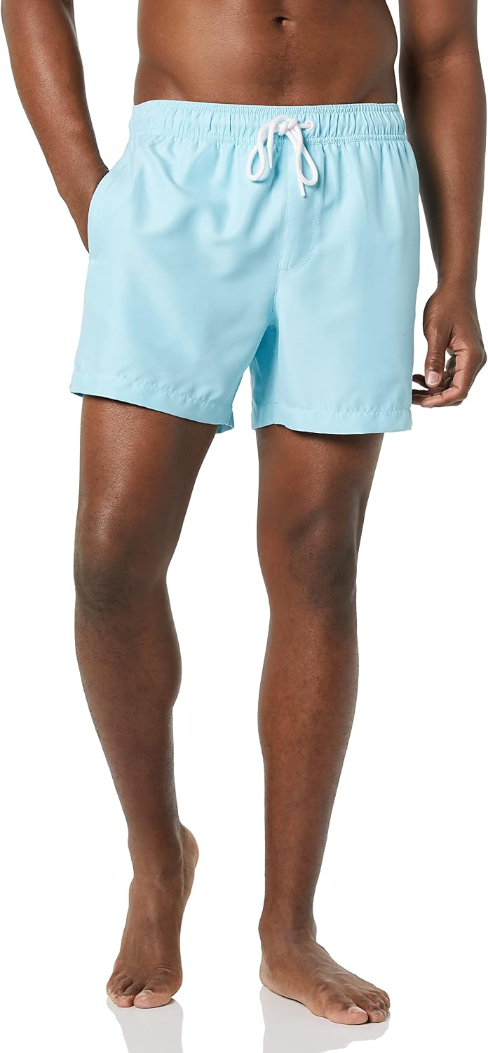 Amazon Essentials Men's 7" Quick-Dry Swim Trunk, Lightweight Breathable