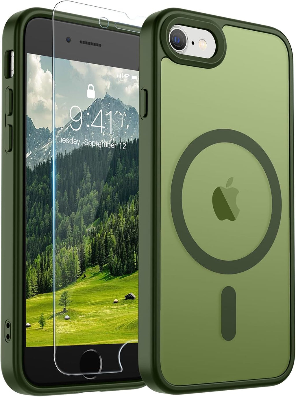 SUPFINE Magnetic for iPhone 16 Case Black