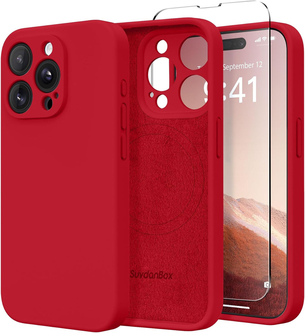 Magnetic for iPhone 18 Pro Max/iPhone 17 Pro Max Case Silicone