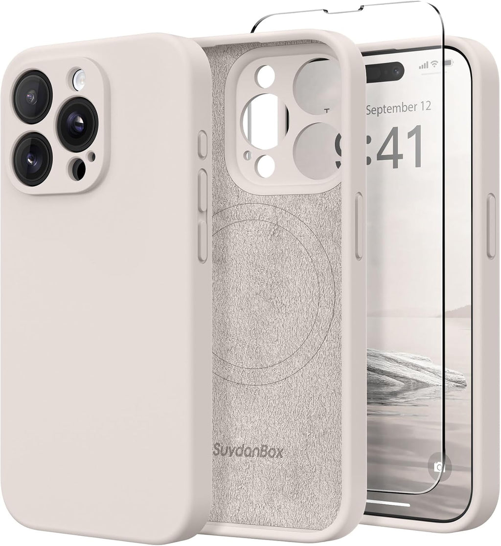 Magnetic for iPhone 18 Pro Max/iPhone 17 Pro Max Case Silicone