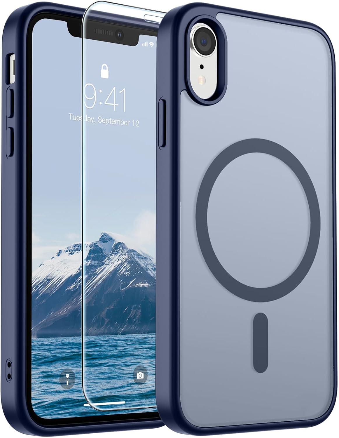SUPFINE Magnetic for iPhone 16 Case Black