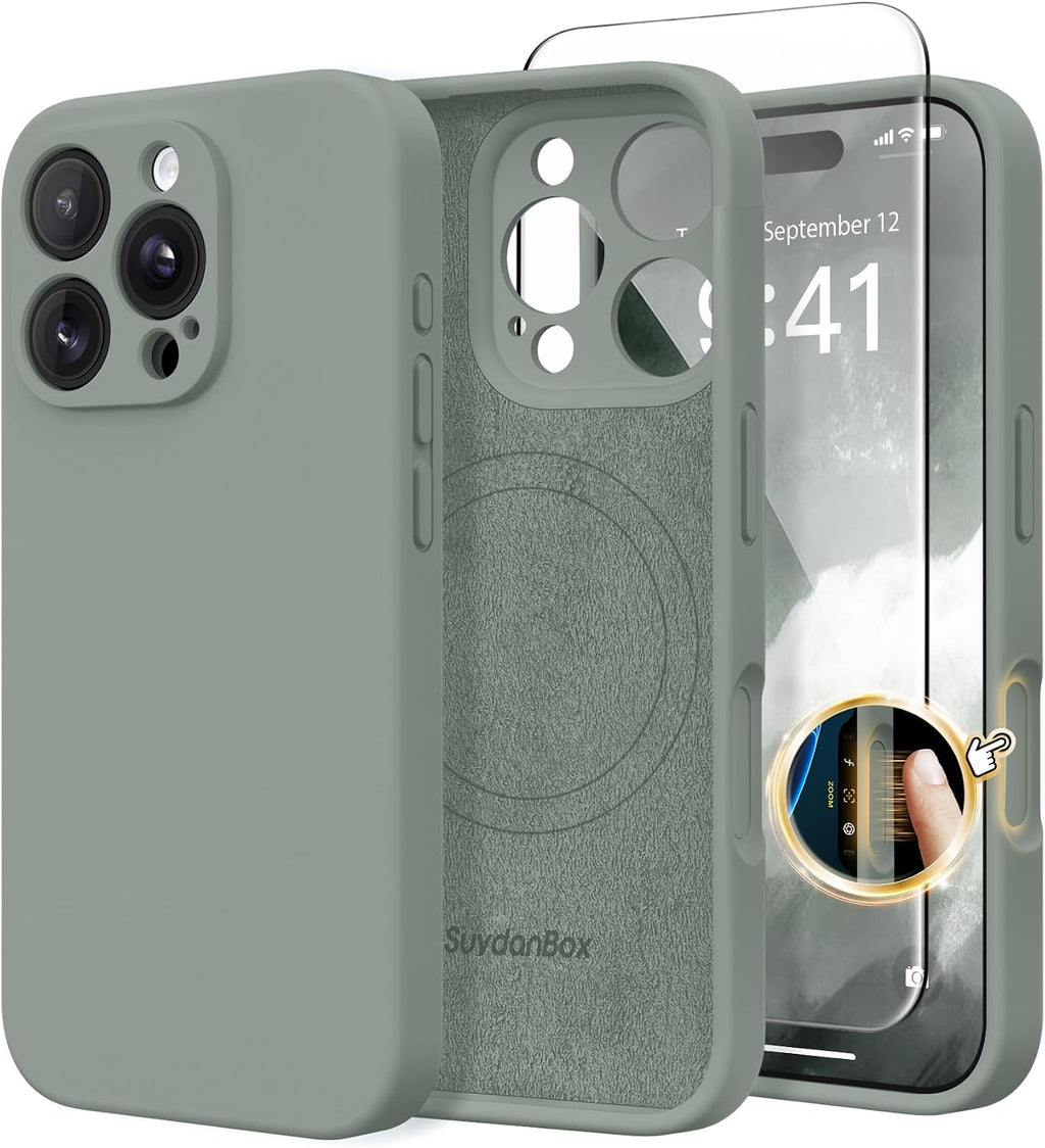 Magnetic for iPhone 18 Pro Max/iPhone 17 Pro Max Case Silicone