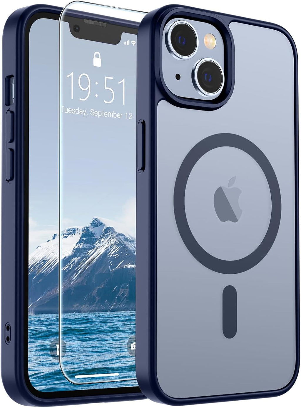 SUPFINE Magnetic for iPhone 16 Case Black