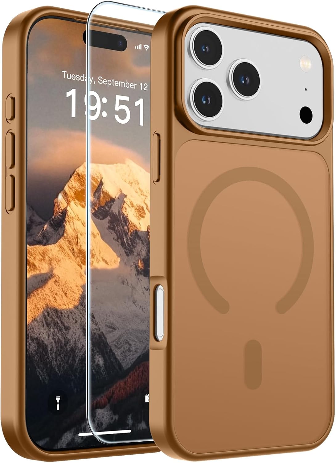 SUPFINE Magnetic for iPhone 16 Case Black