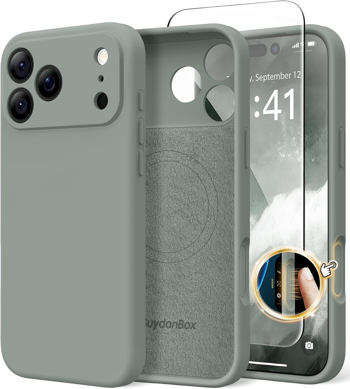 Magnetic for iPhone 18 Pro Max/iPhone 17 Pro Max Case Silicone