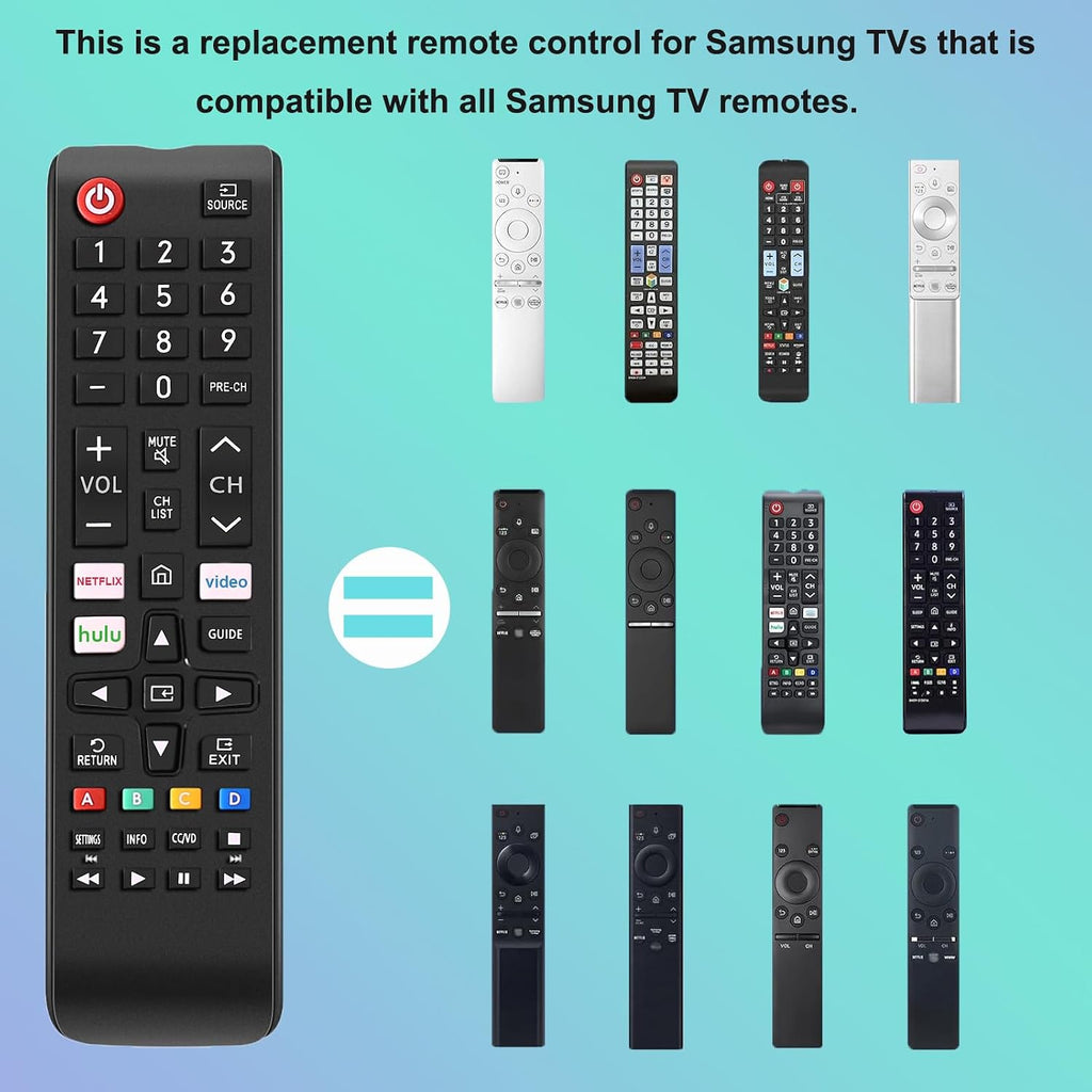 EONCHARM Universal Remote Control for All Samsung TV Compatible with All Samsung LCD LED HDTV 3D Smart TVs Models