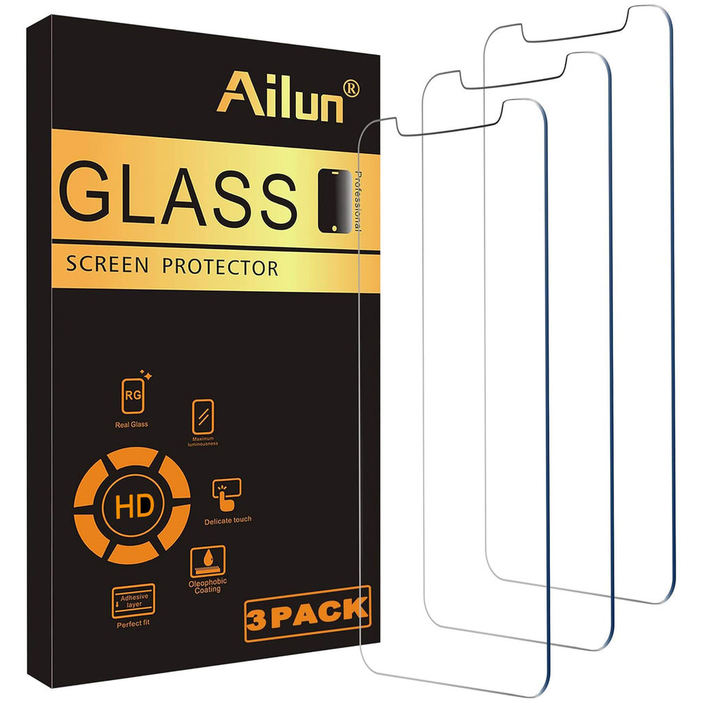 Ailun 3 Pack Screen Protector for iPhone 17e/16e/14/13/13 Pro