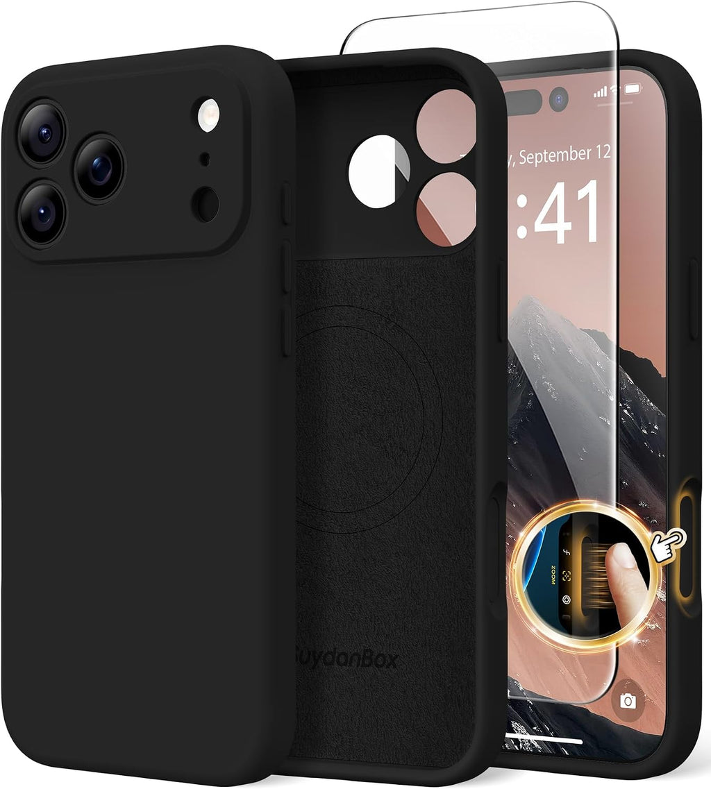 Magnetic for iPhone 18 Pro Max/iPhone 17 Pro Max Case Silicone