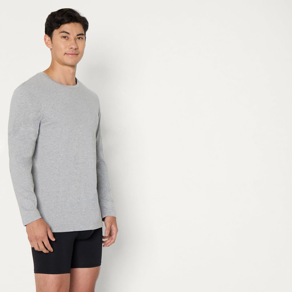 Amazon Essentials Men's Slim Fit Crewneck Undershirts, Pack of 6