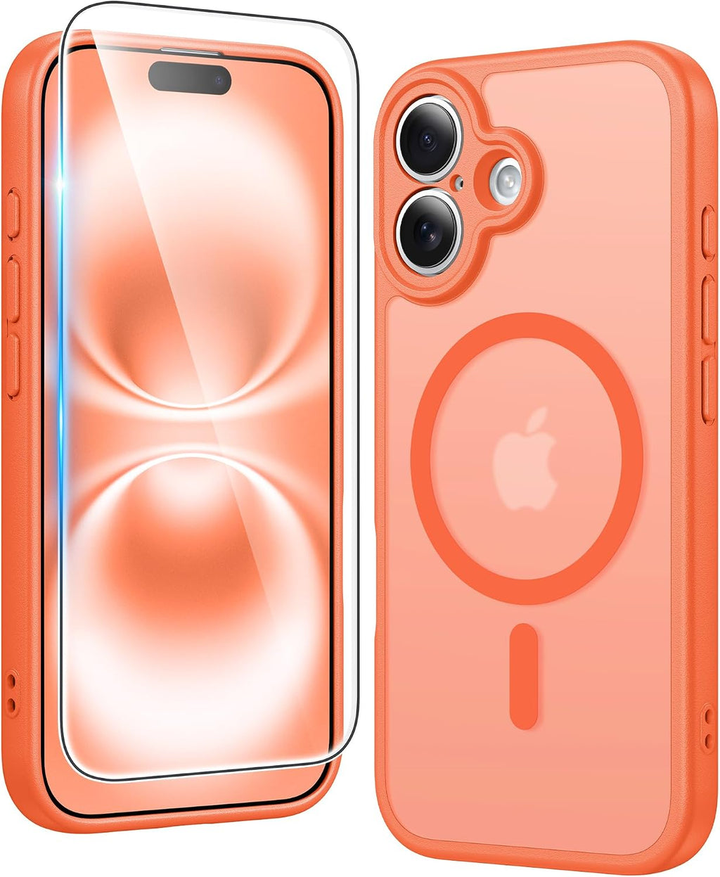 FNTCASE for iPhone 15/14/13 Case Compatible with Magsafe Clear Phonecase