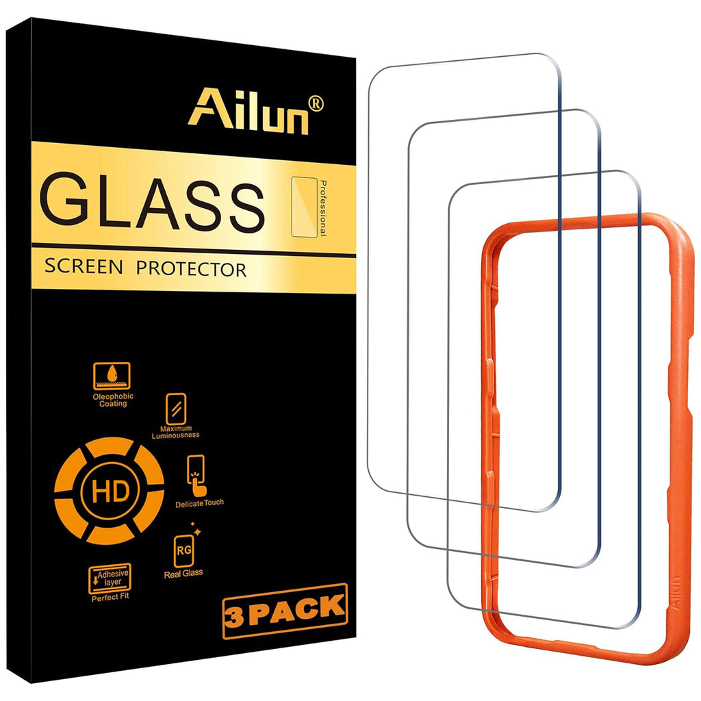 Ailun 3 Pack Screen Protector for iPhone 17e/16e/14/13/13 Pro