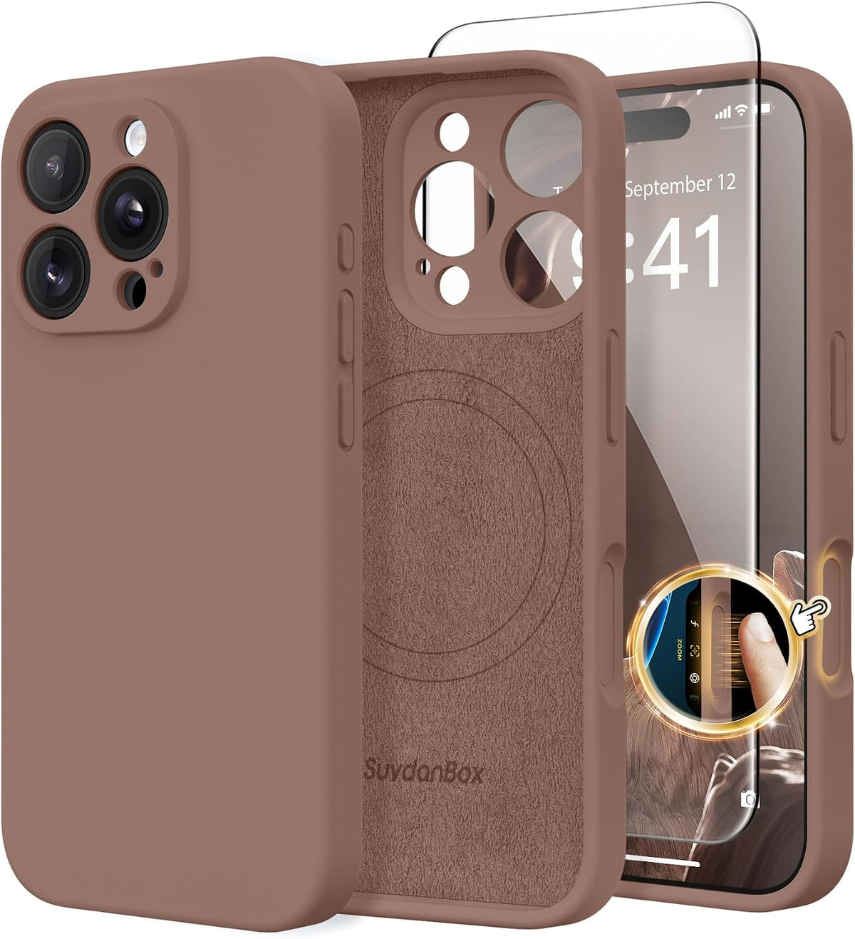 Magnetic for iPhone 18 Pro Max/iPhone 17 Pro Max Case Silicone