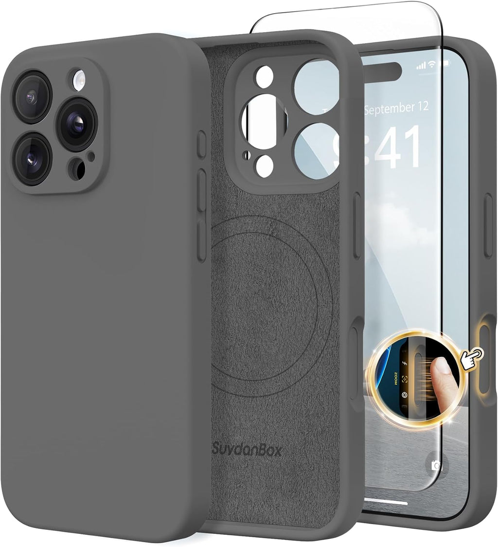 Magnetic for iPhone 18 Pro Max/iPhone 17 Pro Max Case Silicone