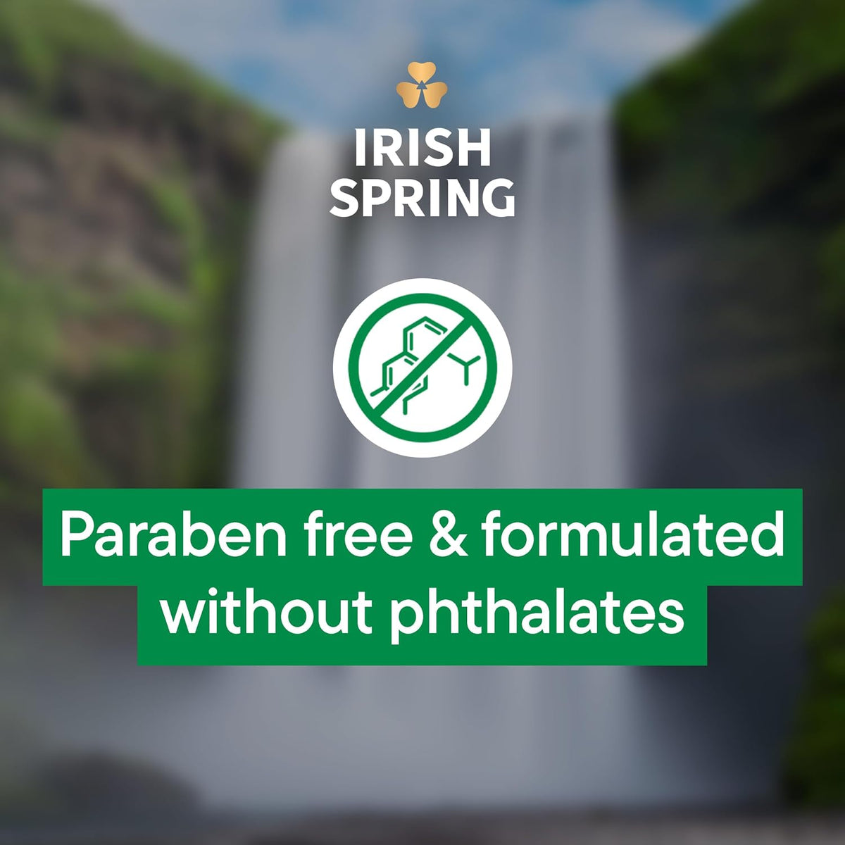 Irish Spring Body Wash for Men, Original Scent, 887 mL | Face and Body Wash, Men’s Body Wash, Paraben-Free, Moisturizing, Retains Skin's Natural Moisture, Grooming