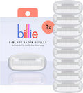 Billie Razor Refills Women, 4 ct | 5 blade razors for women, Sensitive skin, Surrounded by aloe shave soap