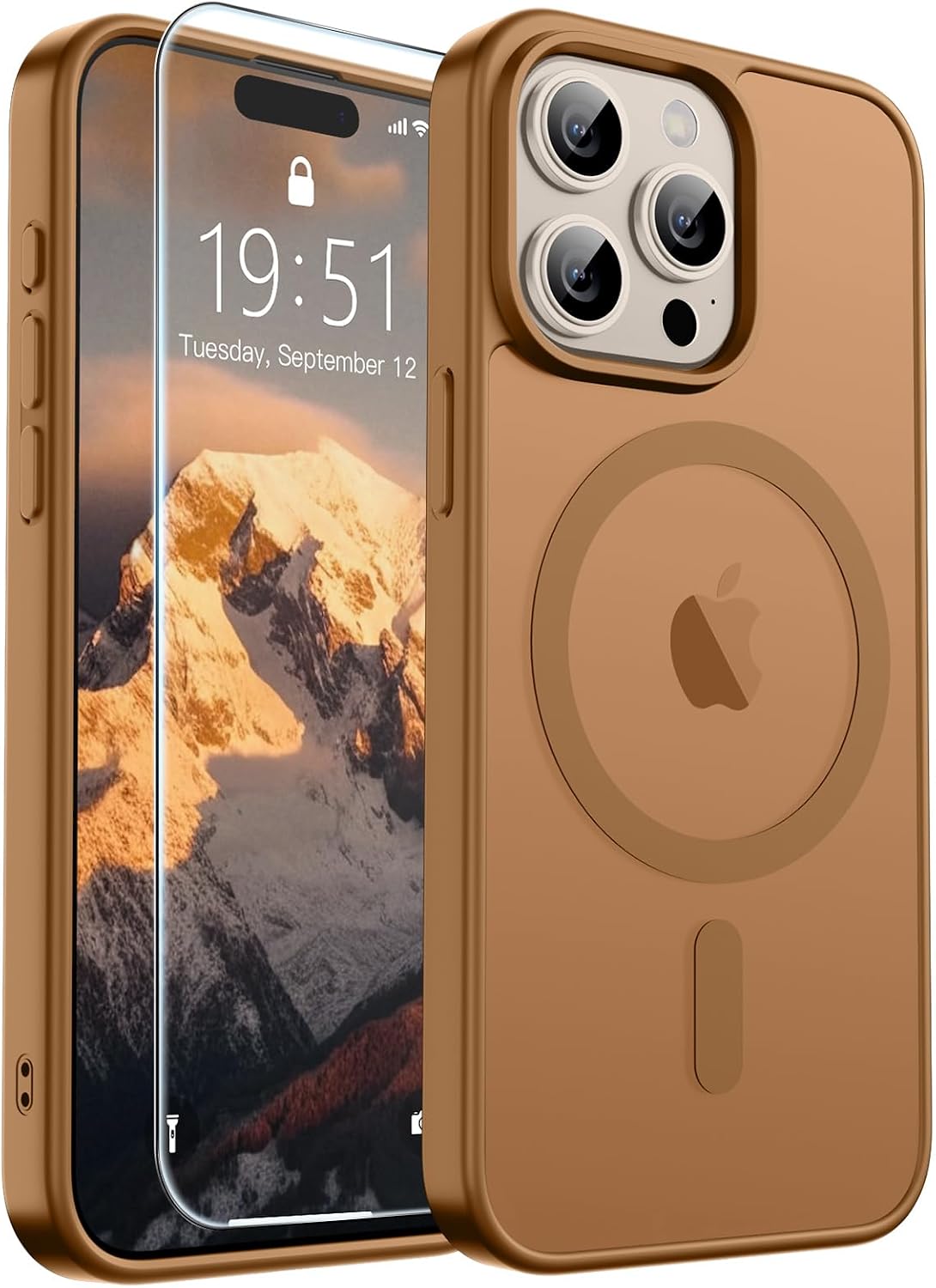 SUPFINE Magnetic for iPhone 16 Case Black