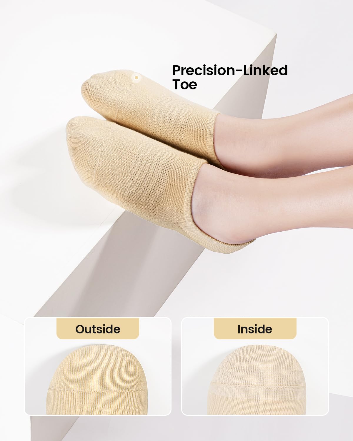 IDEGG Women & Men No Show Low Cut Anti‑Slip Casual Sports Running Socks