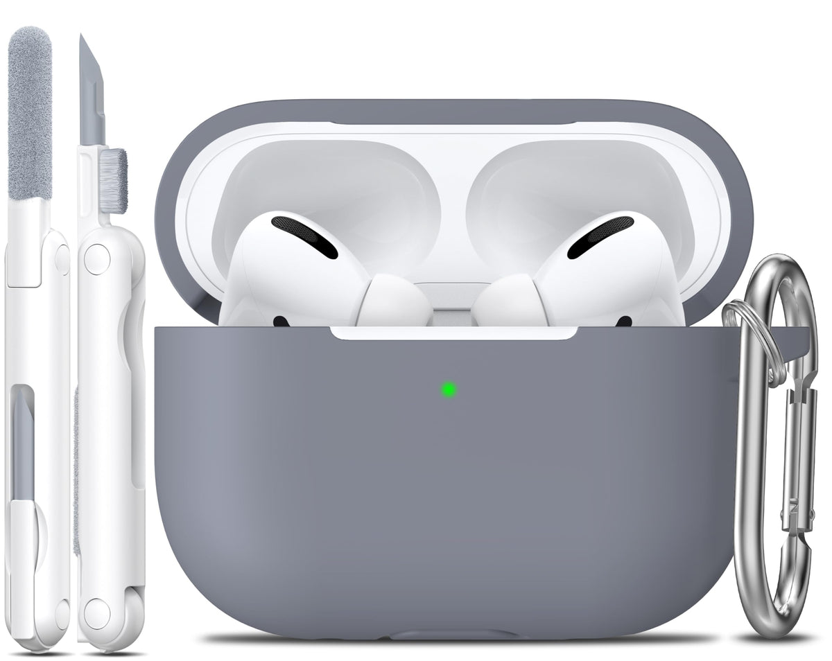R-fun Silicone Case for AirPods 4 and AirPods 5, Black
