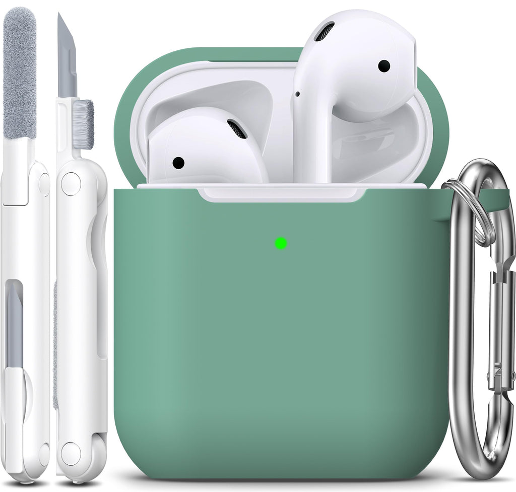 R-fun Silicone Case for AirPods 4 and AirPods 5, Black