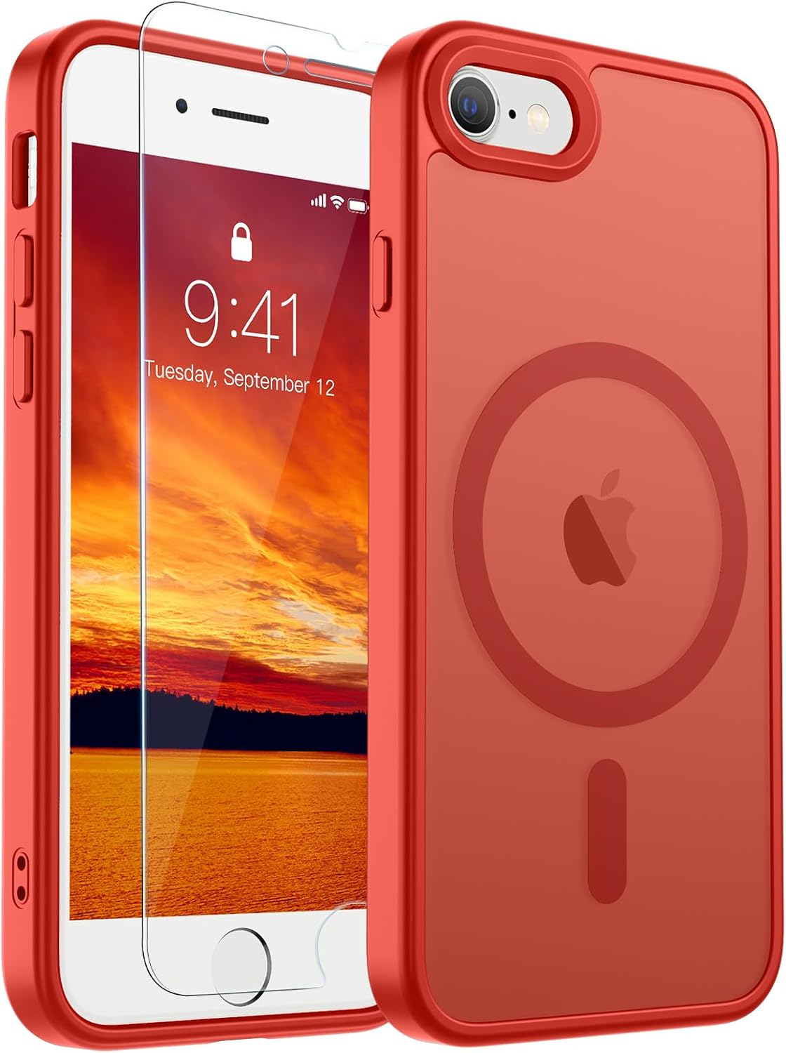 SUPFINE Magnetic for iPhone 16 Case Black