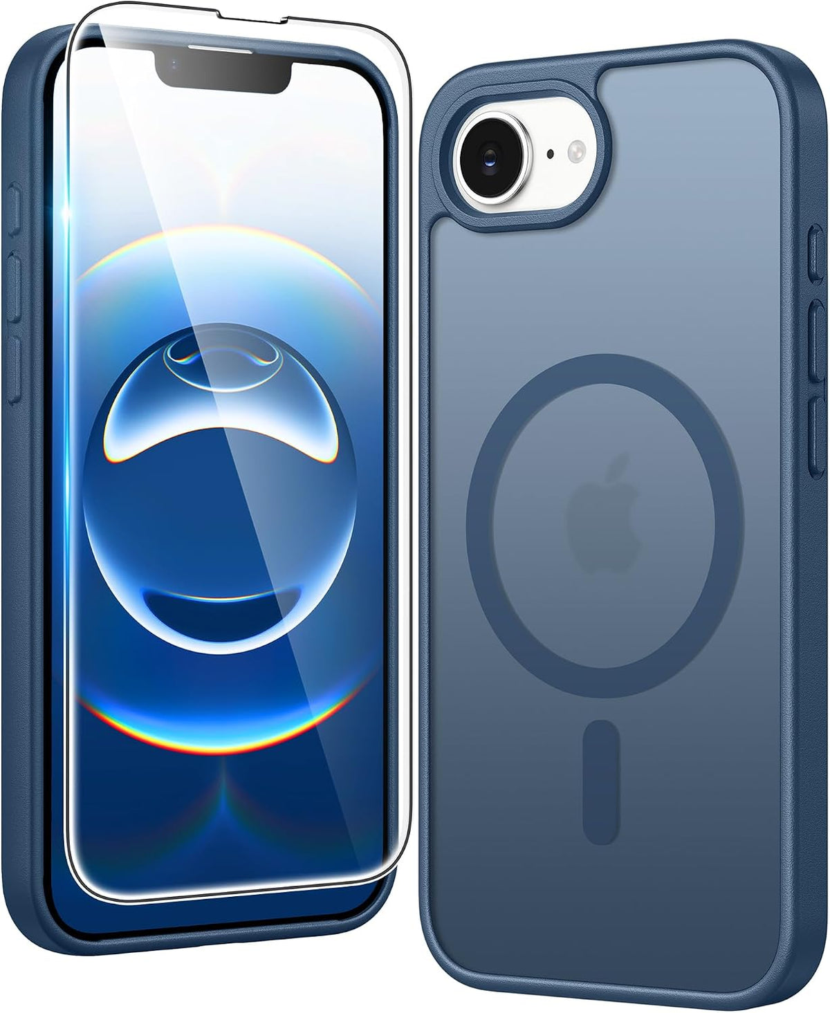 FNTCASE for iPhone 15/14/13 Case Compatible with Magsafe Clear Phonecase