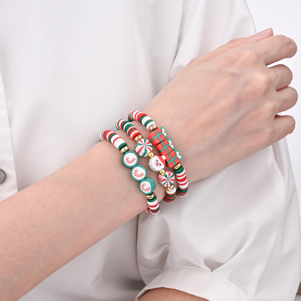 Friendship Bracelets for Girls, 10-Piece Cute Preppy Beaded Bracelet Set for Teen Girls, Matching Bracelets for Friends, Birthday Gifts for Daughter Granddaughter Niece