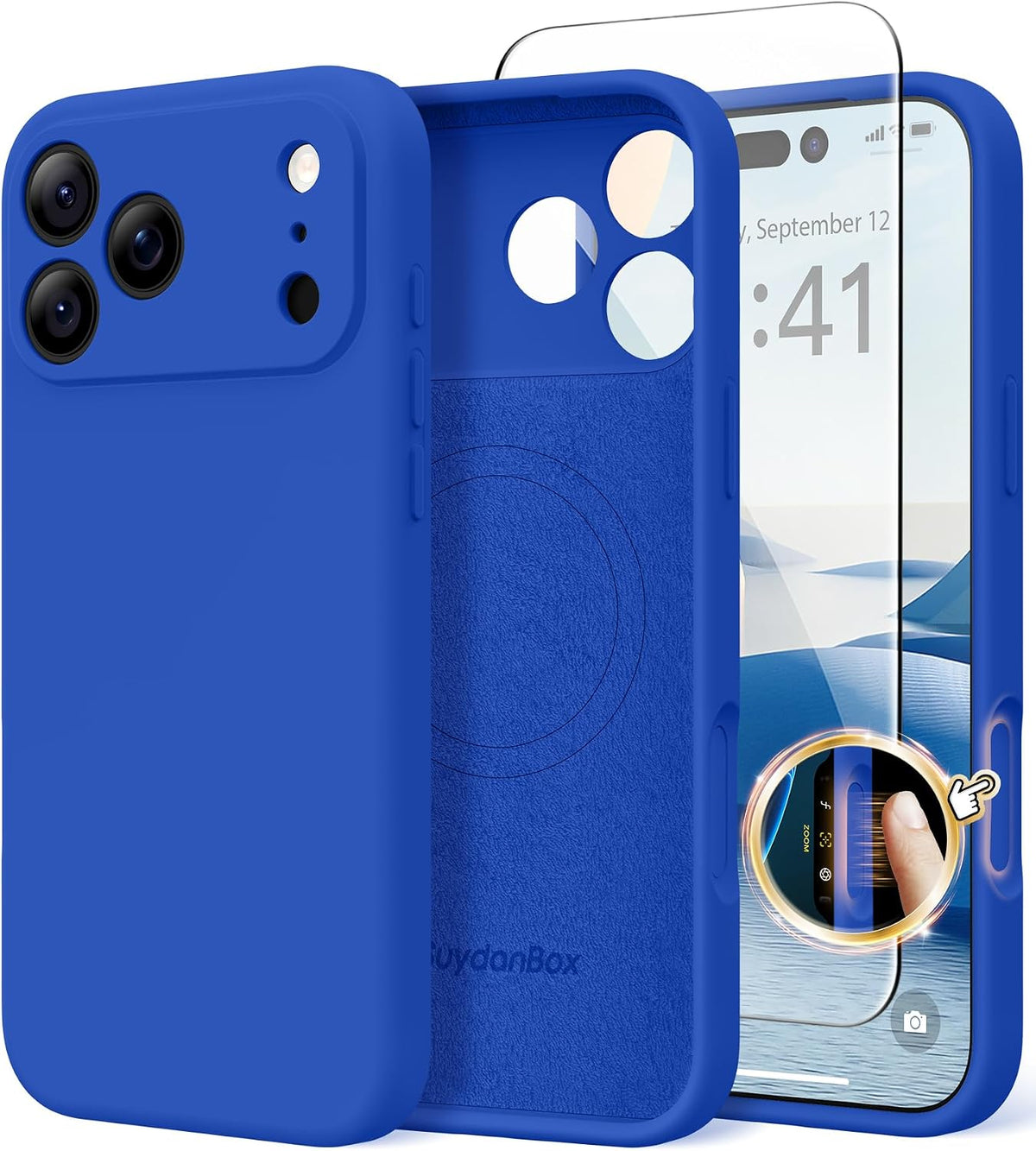 Magnetic for iPhone 18 Pro Max/iPhone 17 Pro Max Case Silicone
