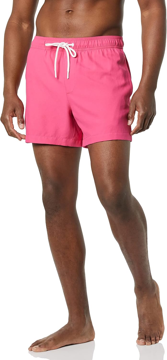 Amazon Essentials Men's 7" Quick-Dry Swim Trunk, Lightweight Breathable