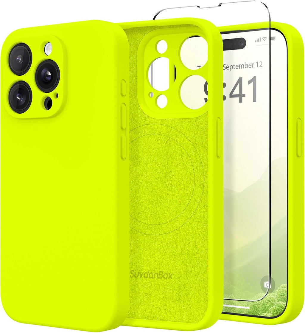 Magnetic for iPhone 18 Pro Max/iPhone 17 Pro Max Case Silicone