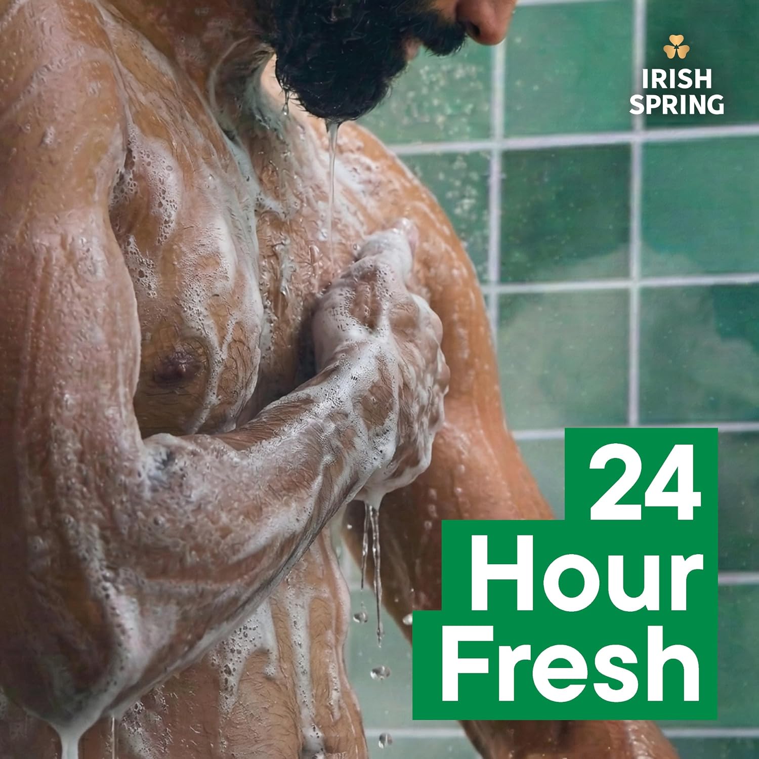 Irish Spring Body Wash for Men, Original Scent, 887 mL | Face and Body Wash, Men’s Body Wash, Paraben-Free, Moisturizing, Retains Skin's Natural Moisture, Grooming