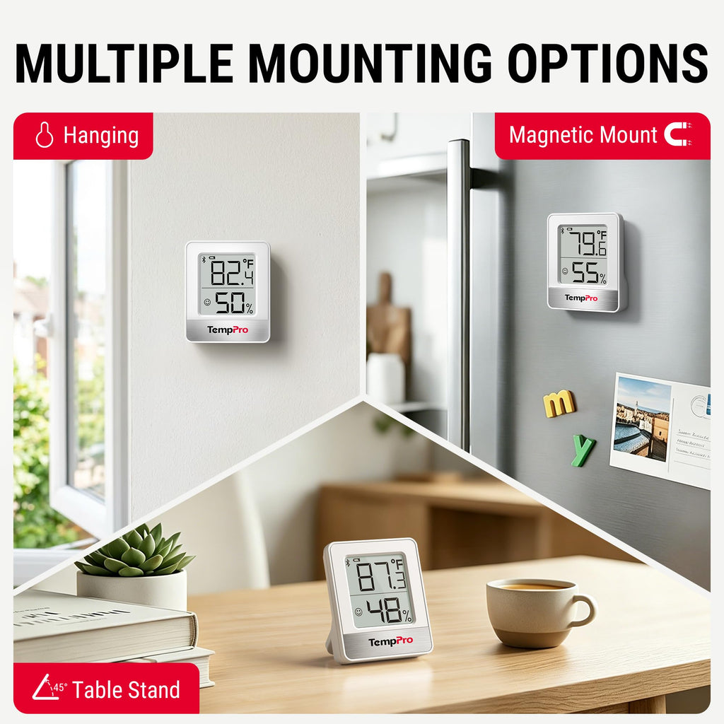 TempPro TempAir Digital Hygrometer Indoor Thermometer