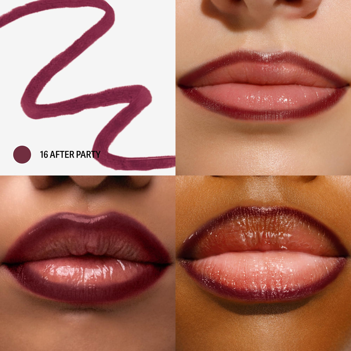 Sacheu Lip Liner STAY-N Peel Off Lip Stain, Longwear, p-INKED | Water-resistant, transfer & smudge-proof, lip tint with hyaluronic acid & vitamin E for conditioning benefits, matte finish