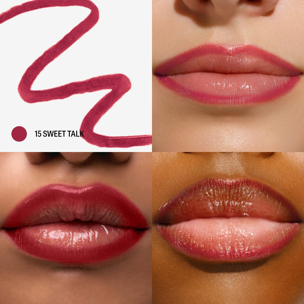 Sacheu Lip Liner STAY-N Peel Off Lip Stain, Longwear, p-INKED | Water-resistant, transfer & smudge-proof, lip tint with hyaluronic acid & vitamin E for conditioning benefits, matte finish