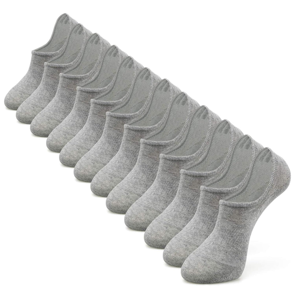 IDEGG Women & Men No Show Low Cut Anti‑Slip Casual Sports Running Socks